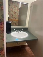 26x30 Counter with Drop in 18x20 Sink and faucet