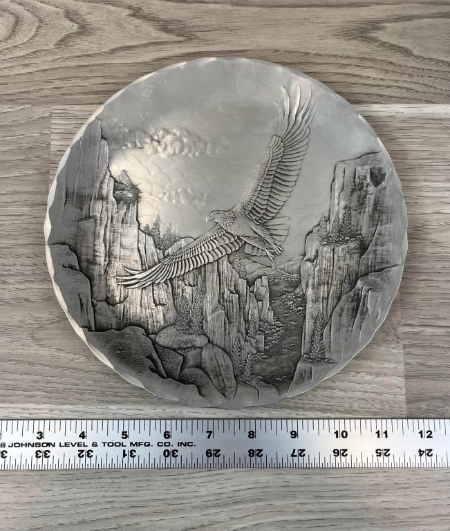 Wendell August Forge Eagle Plate