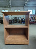 Versatile Rolling Stand/Table w/ 2 Tier Shelving,