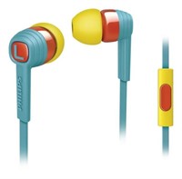 Phillips SHE7055 Clear Natural Sound, Teal