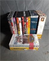 Unique dvds and VHS movies.