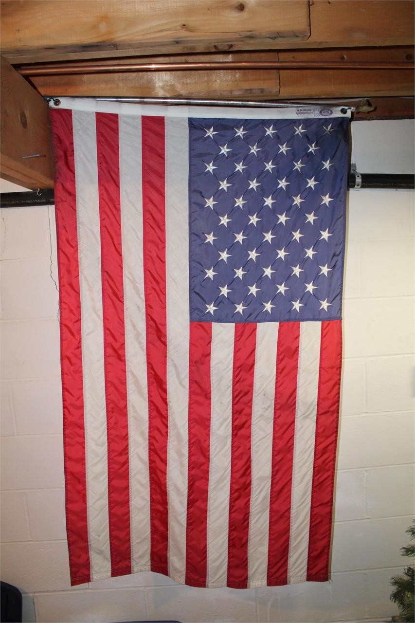 U.S. FLAG AND POLE