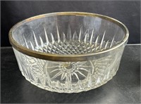 Vintage William Adams Crystal bowl