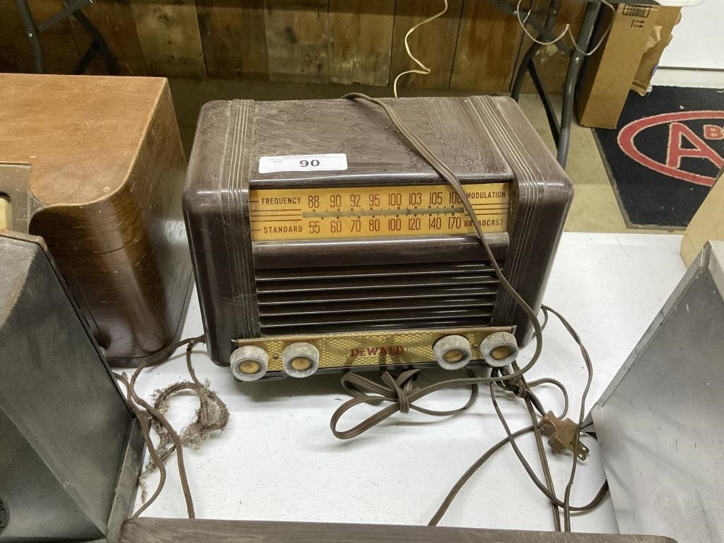 radio and storage auction