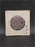 Byzantine Coin Around 1100 A.D.