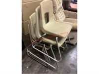 5 Classroom Chairs