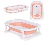 Foldable Baby Bathtub, Pink, HA-B27