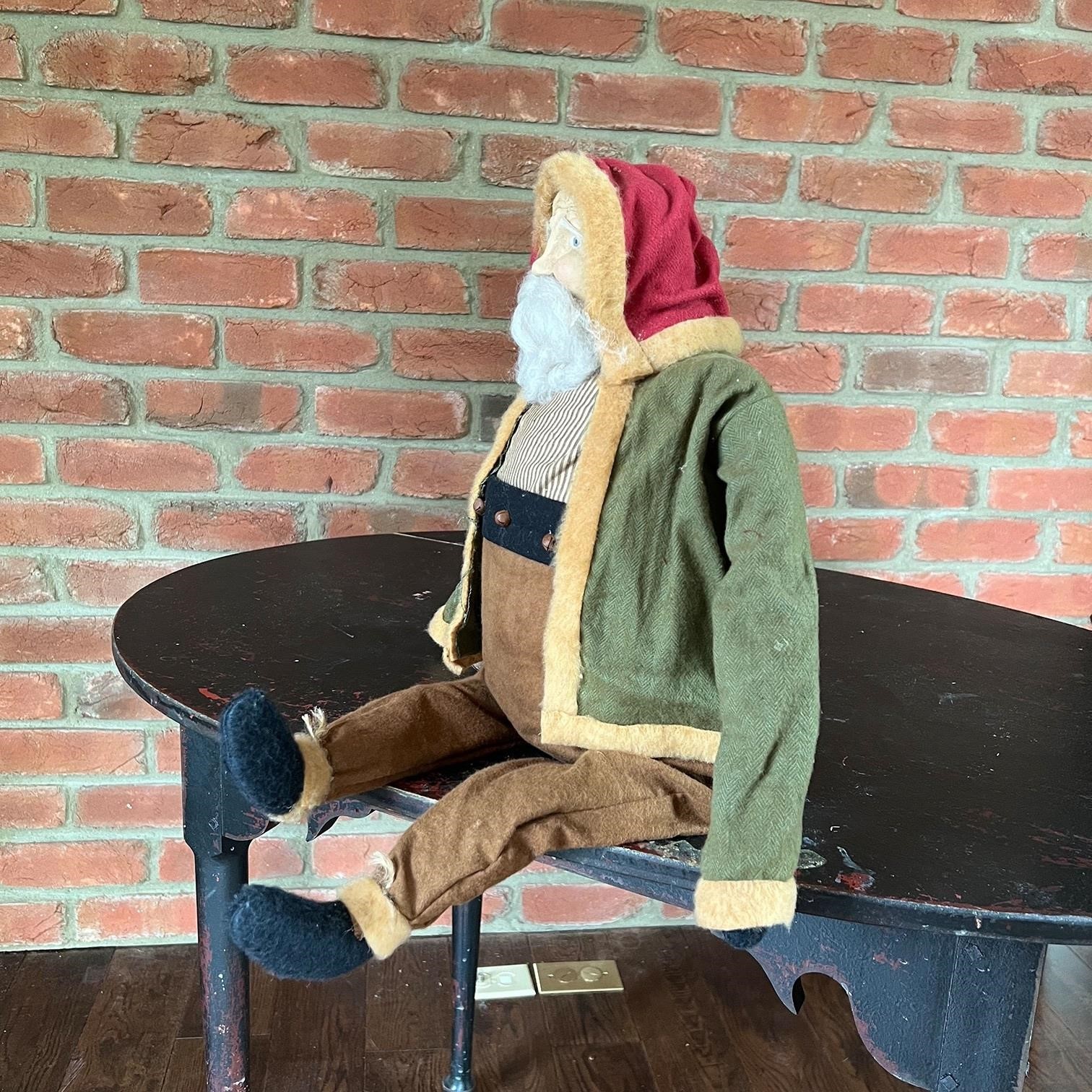 Arnett's Country Store Sitting Santa