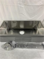 STAINLESS STEEL SINK 30x16.5x7.5IN