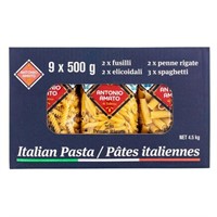 9-Pk Antonio Amato Pasta Variety Pack, 500g