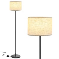Ambimall Modern Floor Lamp with Shade, Tall Lamps