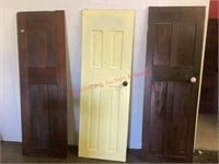 Assorted Antique Project Doors