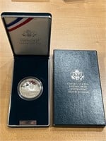 1990 U.S.A. Eisenhower Centennial Proof Silver $1