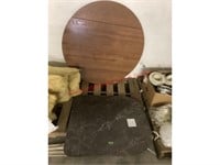 Wood Table Top & Sierra Stone Table top
