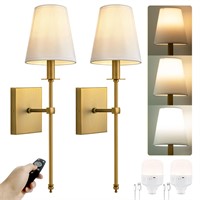 PASSICA DECOR Wiress Battery Operated Wall Sconces