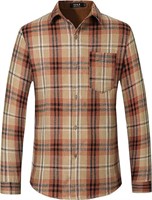 Men's Flannel Plaid Shirt