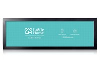 LaVie Home 8x24 Picture Frame Black, Panoramic Pic