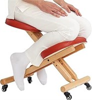 $137-Master Massage Ergonomic Wooden Foldable Knee