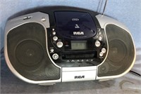 Great Working RCA Portable CD/Cassette Tape Radio