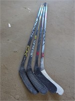 Four Hockey Sticks feat. Bauer & Easton