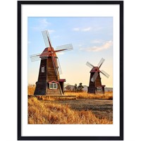 Vittanly 18x24 Picture Frame Black, Display Poster