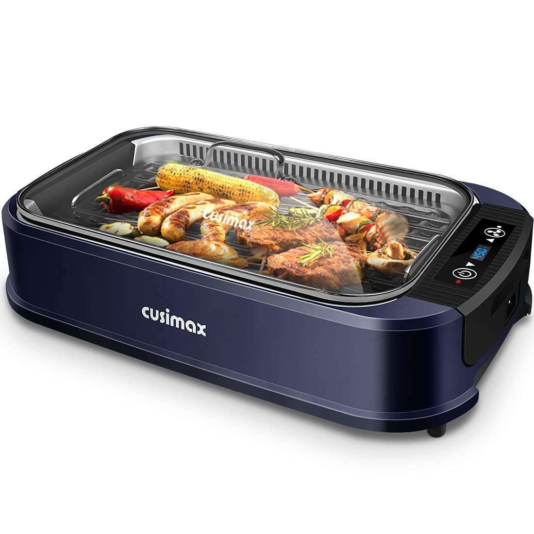 Indoor Grill Electric Grill CUSIMAX Smokeless Gril