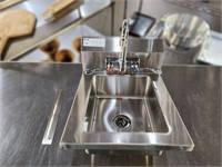 NEW Stainless 14"W Wall Mount Hand Sink