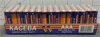 pack of 60 AAA batteries FRESH