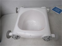 "As Is" Regalo Bath Seat With 4 Secured Extending
