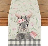 Easter Bunny Table Runner 13x72