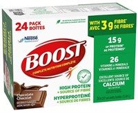 24-Pk BOOST High Protein Meal Replacement With 3g