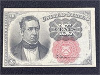 1874 TEN CENT FRACTIONAL CURRENCY NOTE