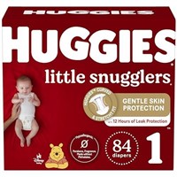 Huggies Size 1 Diapers, Little Snugglers Newborn D