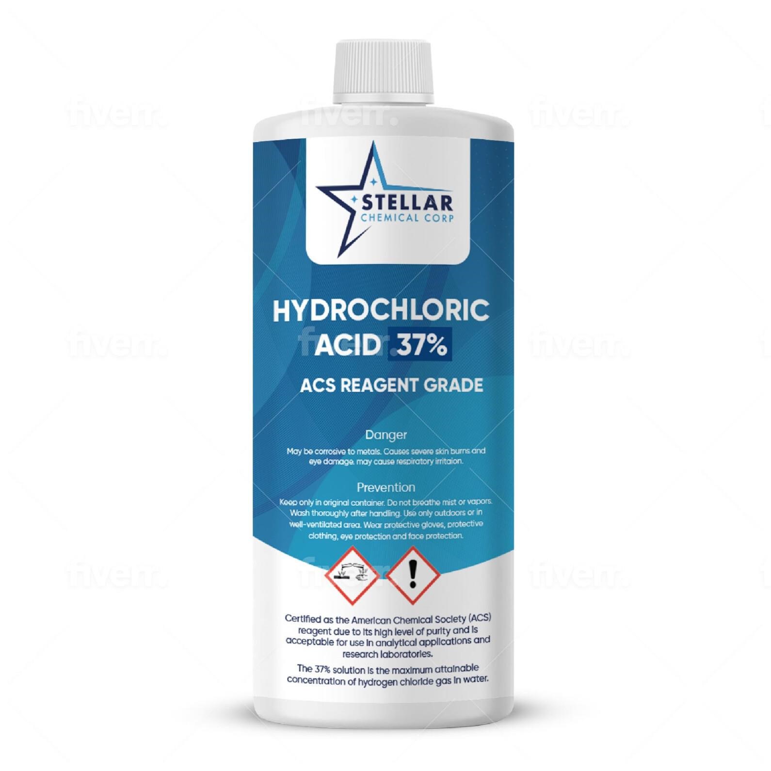 Stellar Chemical Corp Hydrochloric Acid 37% Soluti