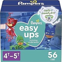 56-Pk Pampers Easy Ups Training Pants Boys and
