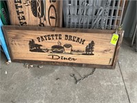 6 Payette Dream Diner Signs