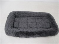 20"x12" Small Pet Bed, Dark Grey