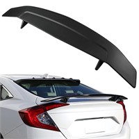 FINDAUTO ABS Rear Trunk Spoiler Wing with 3rd Brak