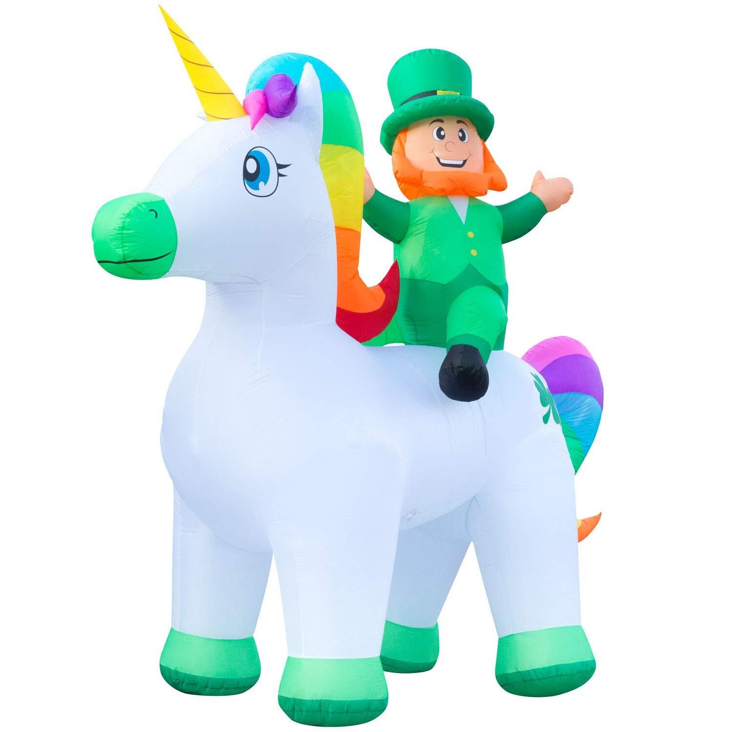 Holidayana 9ft St Patricks Day Inflatable Leprecha