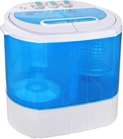 $220-11lbs Portable Washing Machine Twin Tub - RUN