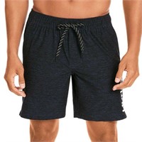 Hurley Men's XL Swimwear Trunk, Dark Blue Extra