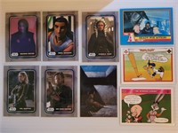 Star Wars, A-Team, Looney Tunes and #89 Cards