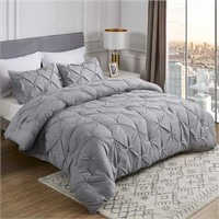 3-Pc 102" x 90" Bedsure King Size Comforters Set