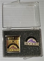 1993 Colorado Rockies Pin Set