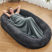 Human Dog Bed - 72"x48"x10" Human Dog Bed for Adul