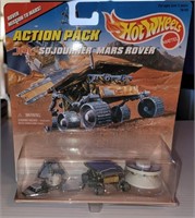 1996 Hot Wheels Mars Rover Set