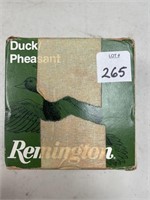 REMINGTON FULL BOX 12GA  2 3/4" 1 1/4" 4 SHOT DUCK