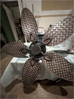 Working indoor/out door 52 inch ceiling fan