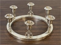 Sterling Silver Six Candle Centerpiece