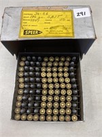 30-06 SPRINGFIELD RIFLE 40 RDS LEAD BULLETS